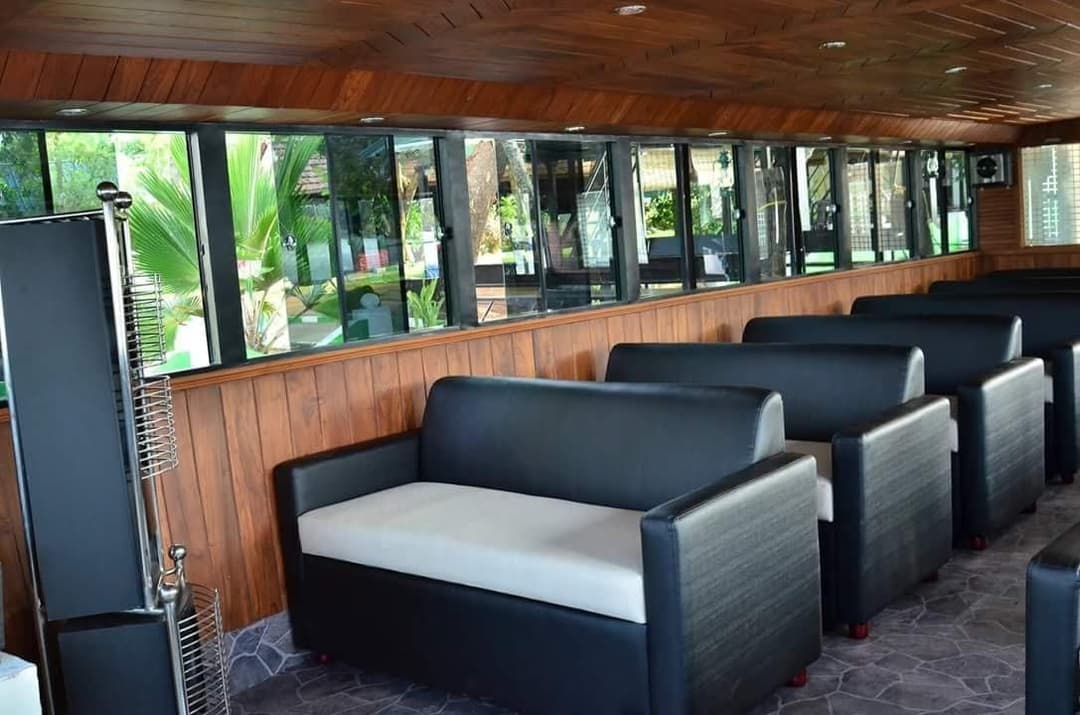 Bedroom suite overlooking the backwaters